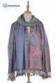 VISCOSE HIGH QUALITY JAMAVAR SCARF VJMZM