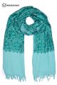 Scarf wool sequence embroidery WAM015