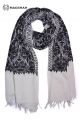 Scarf wool sequence embroidery WAM017