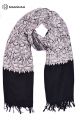 Scarf wool sequence embroidery WAM032